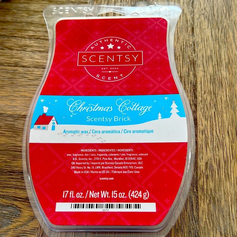 Scentsy Christmas Cottage Brick